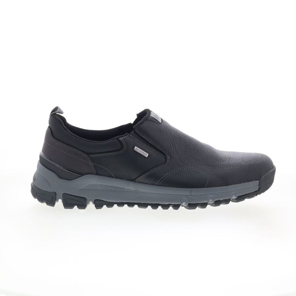 Dunham Mens Glastonbury Waterproof Slip On Black Shoes (NWT)